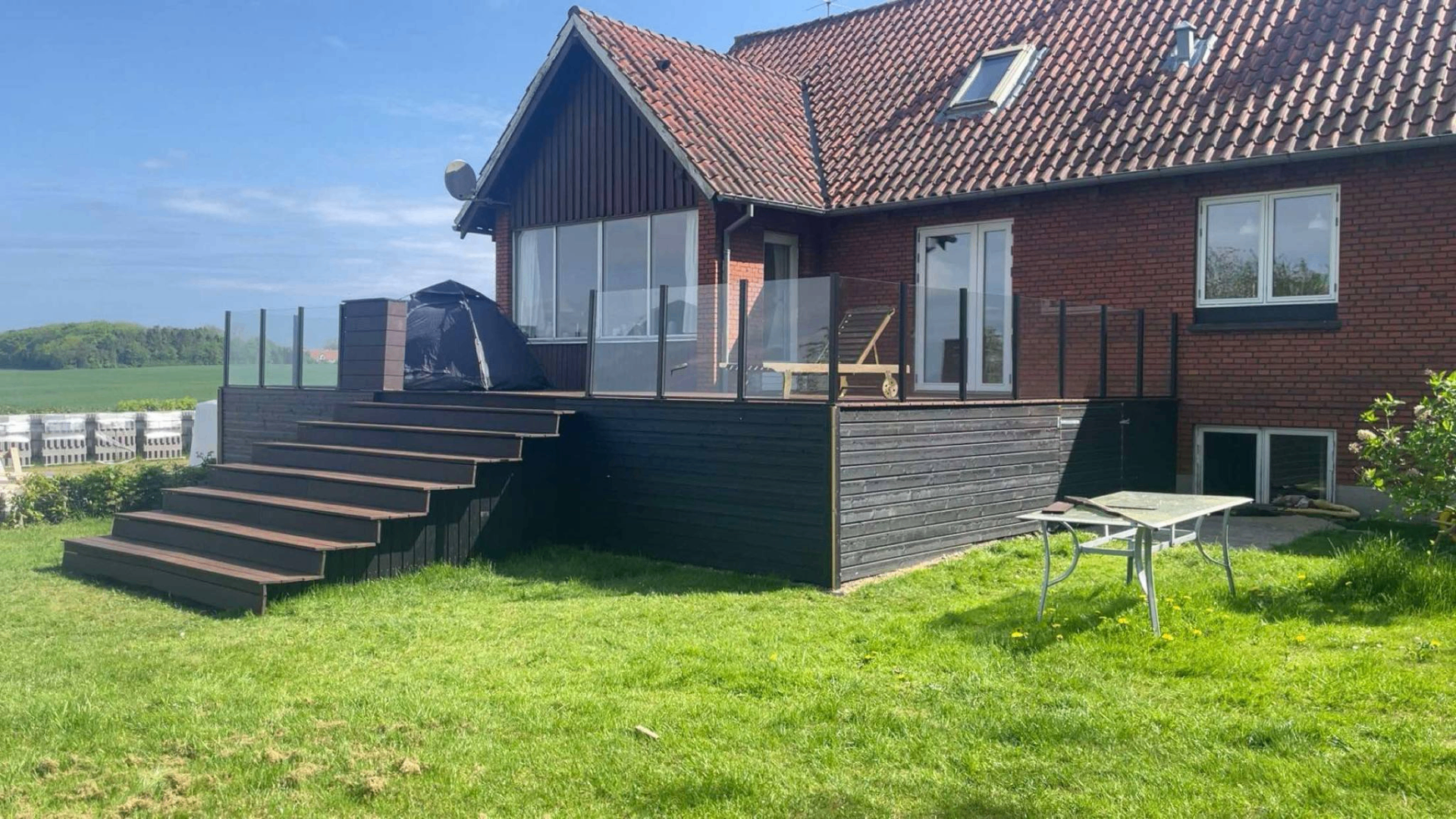 Træterrasse projekt af MK Entreprise
