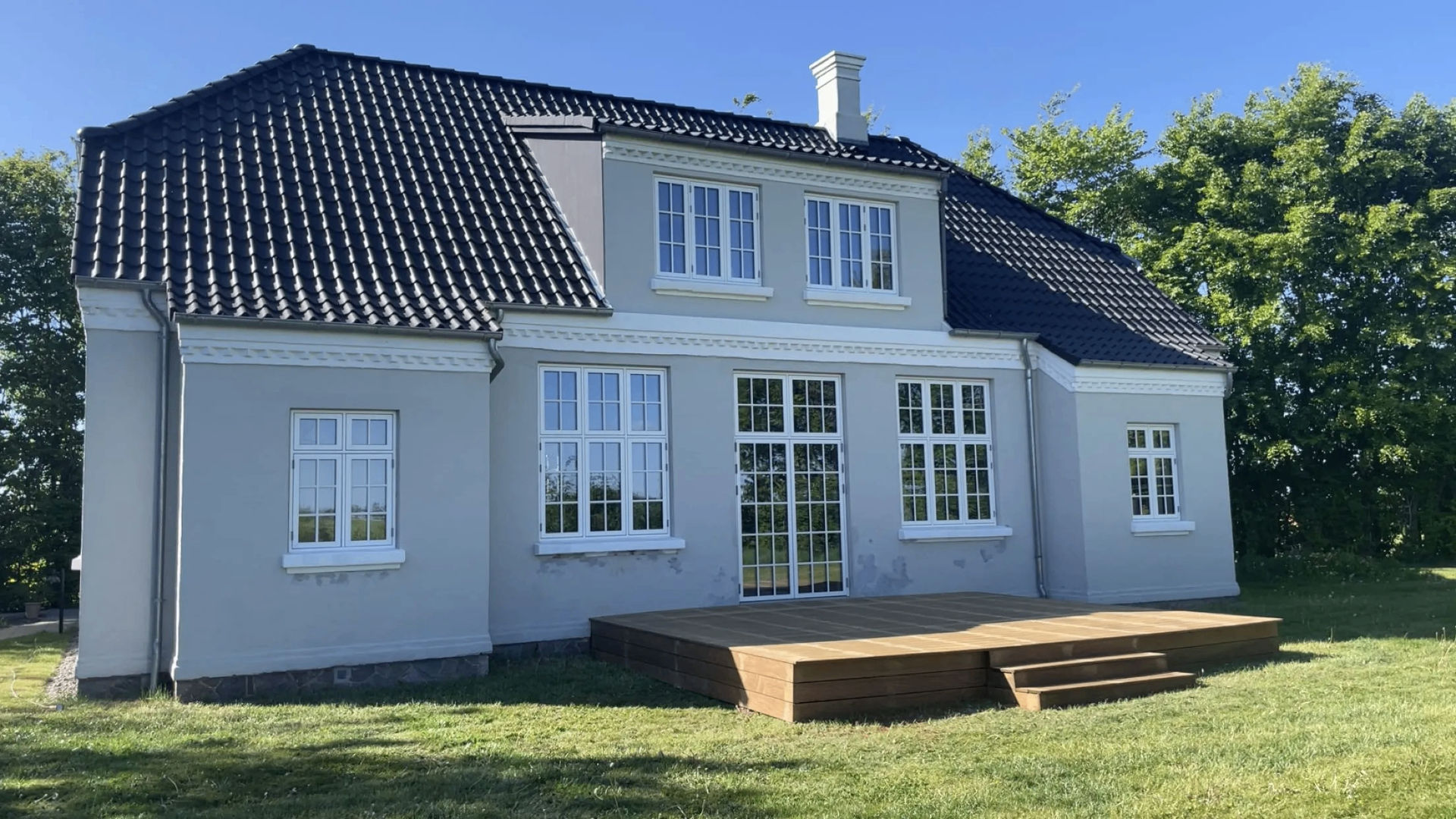 Træterrasse projekt af MK Entreprise