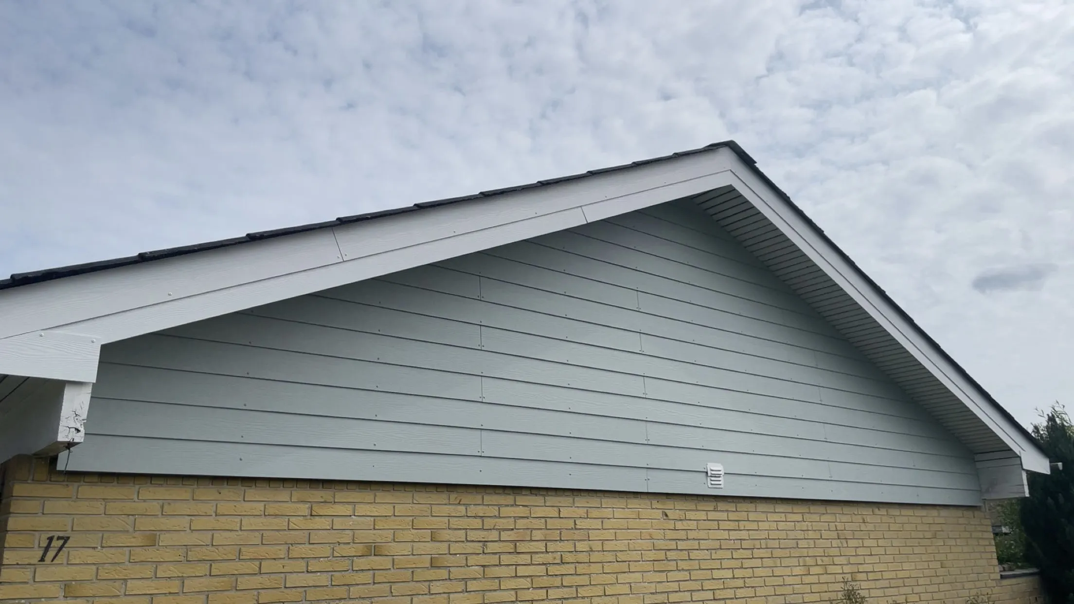 Gavl efter renovering